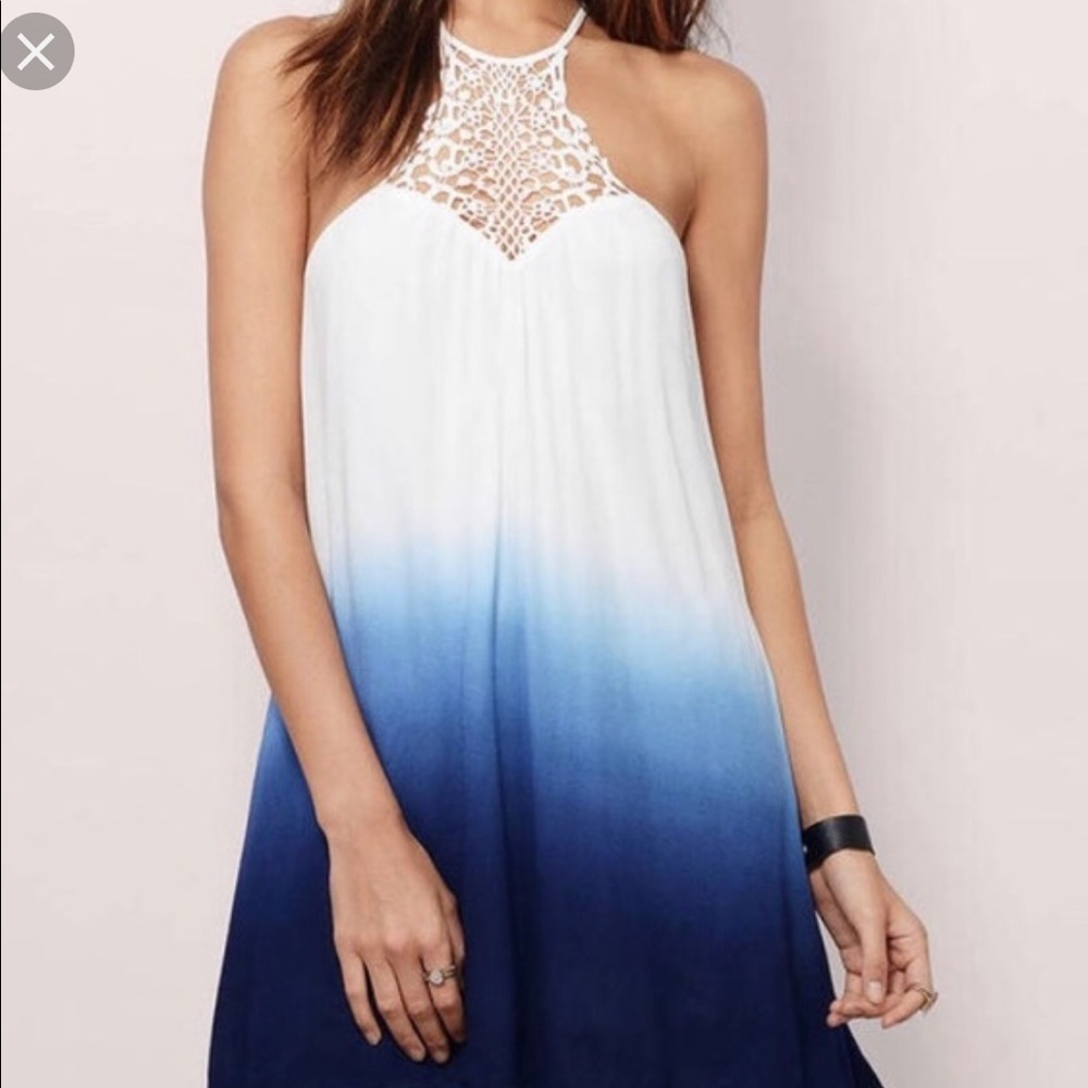 Tobi ombré bohemian halter sundress